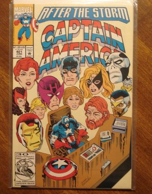 Captain America #401 comic book - Marvel Comics