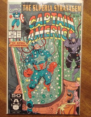 Captain America #391 comic book - Marvel Comics