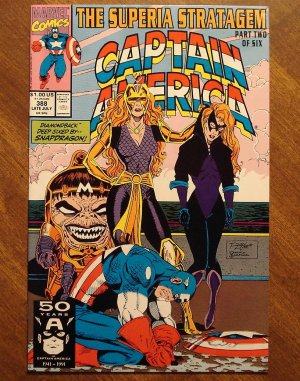 Captain America #388 comic book - Marvel Comics