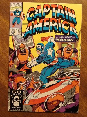 Captain America #385 comic book - Marvel Comics