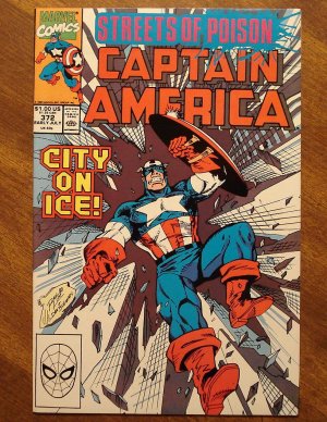 Captain America #372 comic book - Marvel Comics