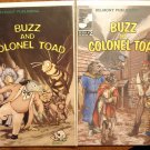 Buzz & Colonel Toad #'s 1 & 2 comic book - Belmont Publishing