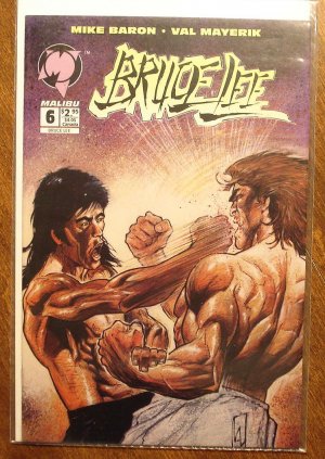 Bruce Lee #6 comic book - Malibu Comics