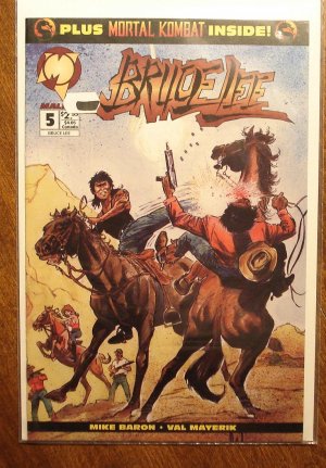Bruce Lee #5 comic book - Malibu Comics