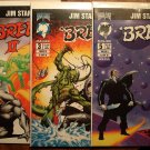 Breed II #'s 2, 3, 5 comic book - Bravura Comics, Jim Starlin