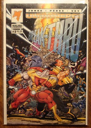 Ultraverse Break-thru #2 comic book - Malubu Comics