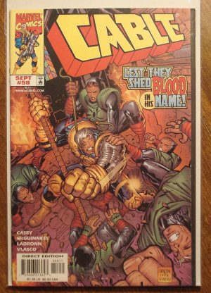 Cable #58 comic book - Marvel comics