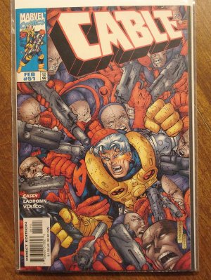 Cable #51 comic book - Marvel comics