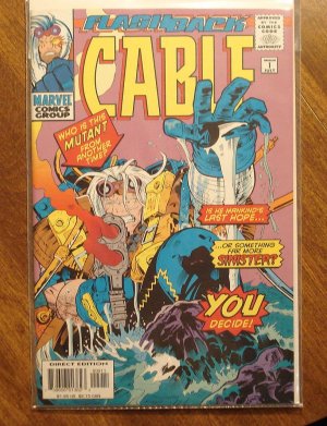 Flashback: Cable #1 comic book - Marvel comics