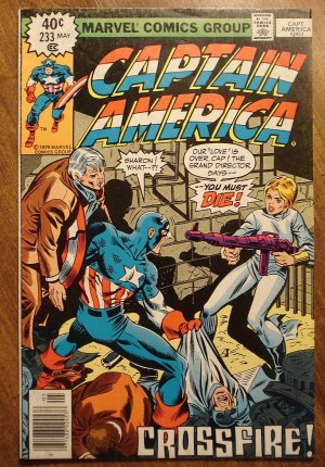 Captain America #233 (1979) comic book - Marvel Comics