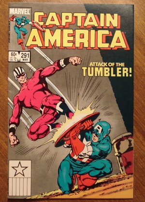 Captain America #291 comic book - Marvel Comics