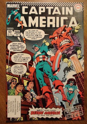 Captain America #289 comic book - Marvel Comics