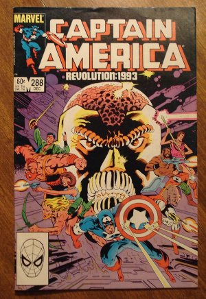 Captain America #288 comic book - Marvel Comics