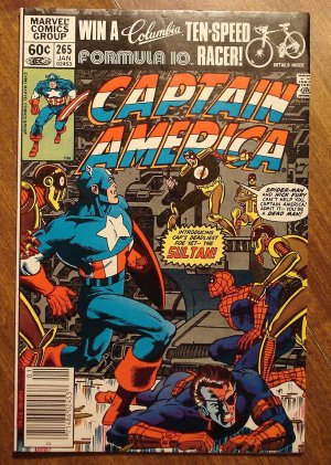 Captain America #265 comic book - Marvel Comics