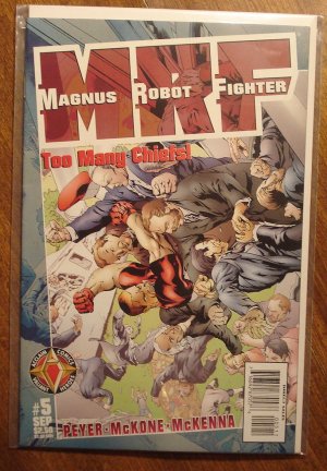 Magnus Robot Fighter #5 comic book - Valiant Comics