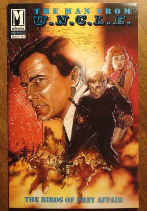 The Man From U.N.C.L.E. (uncle) # 1 comic book - Millennium Comics