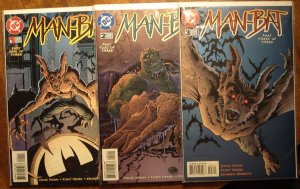Man-Bat #'s 1, 2, 3 (1996) comic book - DC Comics, Manbat