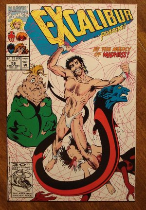 Excalibur #56 comic book - Marvel Comics