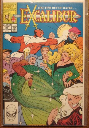 Excalibur #28 comic book - Marvel Comics
