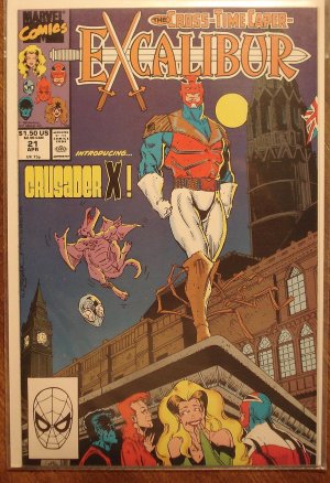 Excalibur #21 comic book - Marvel Comics