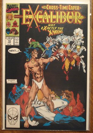 Excalibur #19 comic book - Marvel Comics