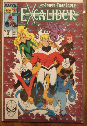 Excalibur #18 comic book - Marvel Comics