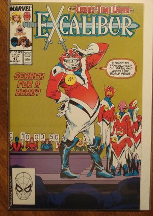 Excalibur #17 comic book - Marvel Comics