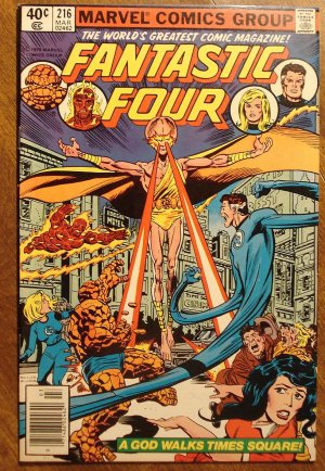Fantastic Four (4) #216 comic book - Marvel Comics