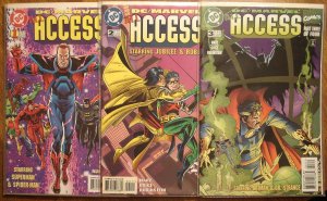 All Access #'s 1, 2, 3 comic book - DC & Marvel Comics, Superman & Spider-Man, Batman & Daredevil