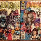 The Abominations #'s 1 & 2 comic book - Marvel Comics