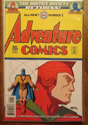 Adventure Comics #1 (1999) comic book - DC Comics, Golden age Starman & Atom