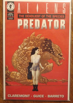 Aliens vs Predator: The Deadliest of the Species #2 comic book - Dark Horse Comics