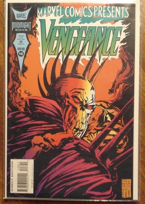 Marvel Comics Presents #148 comic book, Vengeance & The Black Panther