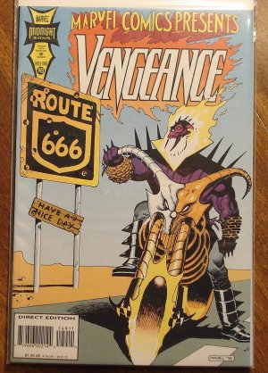 Marvel Comics Presents #149 comic book, Vengeance & Daughters of the Dragon