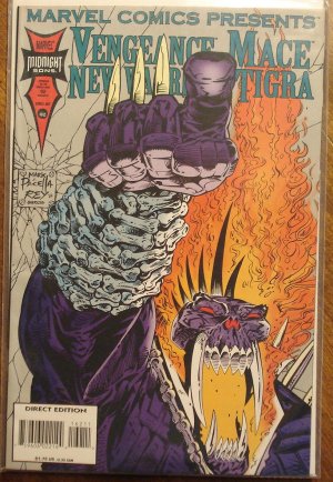 Marvel Comics Presents #162 comic book, Vengeance, Tigra, Mace, New Warriors