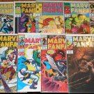 Marvel Fanfare #'s 41, 42, 43, 46, 47, 48, 49, 50, 53, 54, 58, 59 comic books