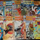 Marvel Fanfare #'s 24, 25, 27, 30, 31, 32, 34, 35, 36, 39 comic books