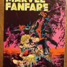 Marvel Fanfare #2 comic book, Marvel comics, Spider-man