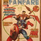 Marvel Fanfare #1 (1990's series) comic book, Marvel comics, Captain America & The Falcon