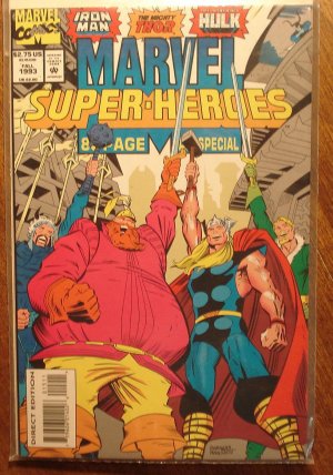 Marvel Super-Heroes 1993 Fall Special comic book, Hulk, Thor, Iron Man