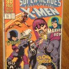 Marvel Super-Heroes 1991 Fall Special comic book, X-men, Marvel Boy, Shroud, Cloak & Dagger