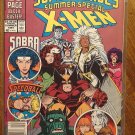 Marvel Super-Heroes 1991 Summer Special comic book, X-men, Sabra, Speedball, Power Pack