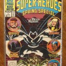 Marvel Super-Heroes 1990 Spring Special comic book, Moon Knight, Hercules, Black Panther, Magik