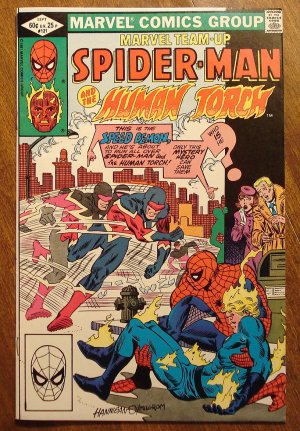 Marvel Team-Up #121 Spider-Man & Human Torch comic book - Marvel comics