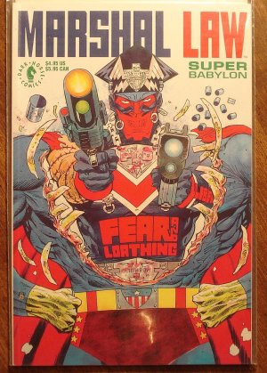 Marshal Law: Super Babylon graphic novel comic book, Dark Horse Comics
