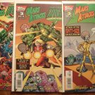 Mars Attacks / The Savage Dragon #'s 1, 2, 3 comic book - Topps comics