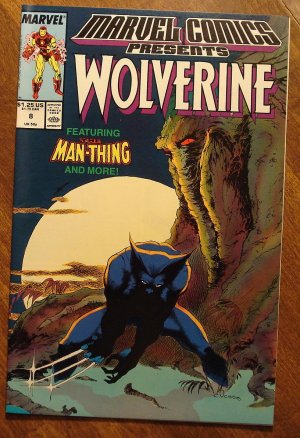 Marvel Comics Presents #8 comic book, Wolverine, Man-Thing