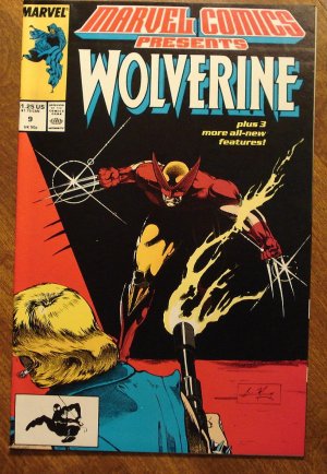 Marvel Comics Presents #9 comic book, Wolverine, Man-Thing