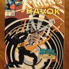 Marvel Comics Presents #27 comic book, Havok, Black Panther