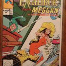 Marvel Comics Presents #34 comic book, Excalibur, Meggan